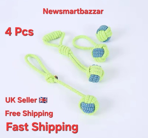 4pcs pet dog toy - dog, cotton