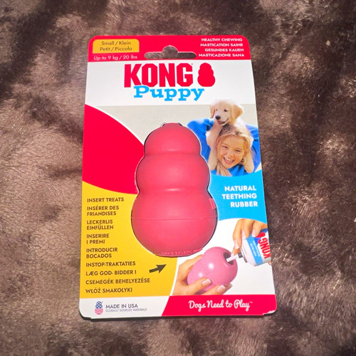 Kong puppy small - small, rubber