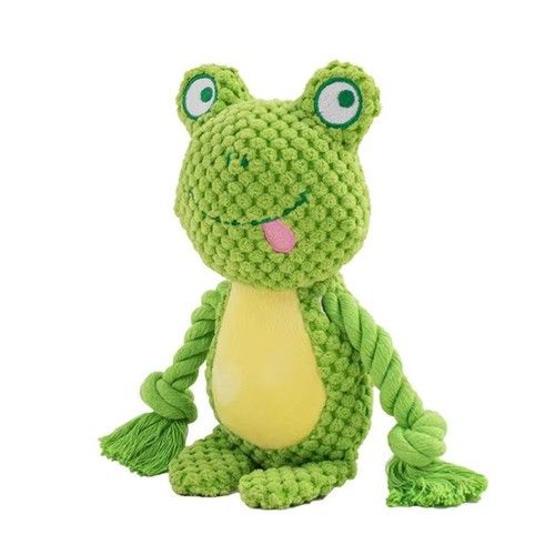 Squeaky dog chew toy - squeaky, plush