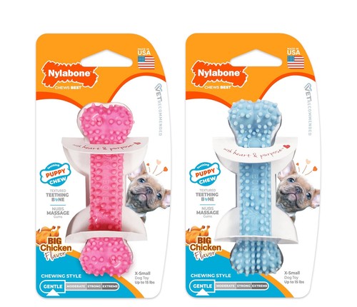 Nylabone puppy teething - nylabone,