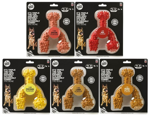 Tastybone dog toy trio bone - tastybone,