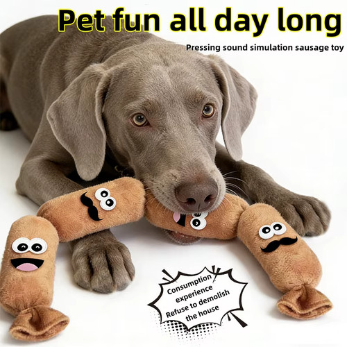 Cute sausage dog plush - sausage, bb