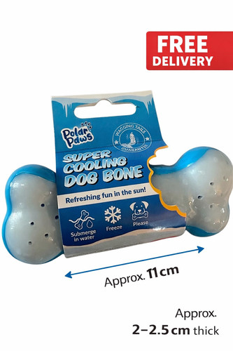 Cooling dog bone chew - cooling, toy