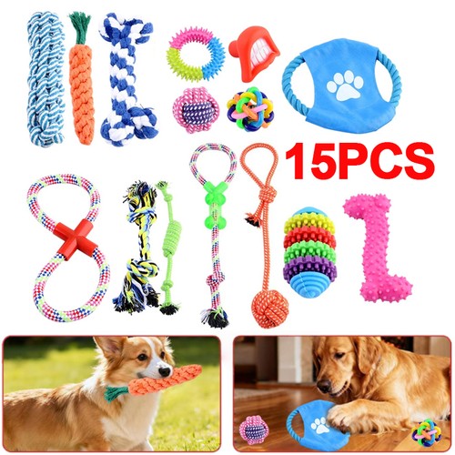 15x tough dog toys - 15x,