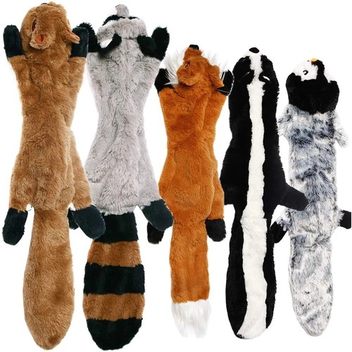 Stuffing plush dog toys - no-stuffing,