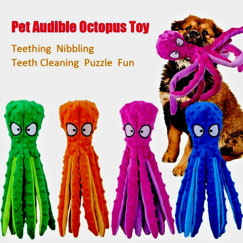 Dog toys octopus non stuffed - toys,