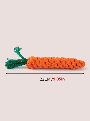 1pc carrot pet chew - rope, toy