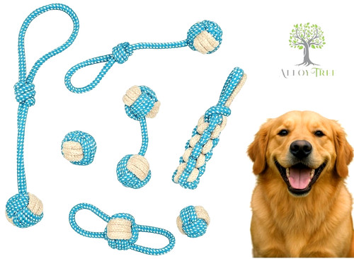 Pack braided dog rope toys - pack,